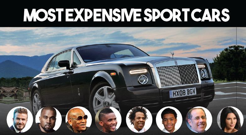 10 ô tô đắt đỏ thuộc sở hữu của những người nổi tiếng trên thế giới