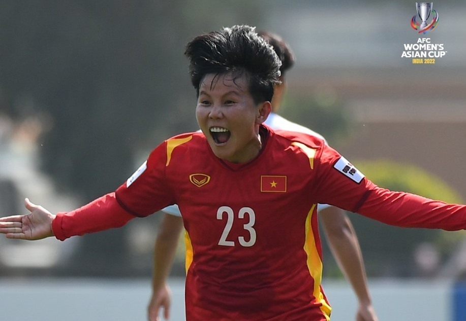 Video Bích Thùy ghi bàn quyết định đưa Việt Nam đi World Cup