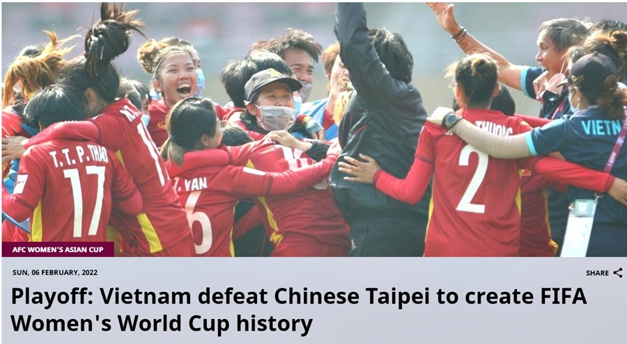 Khoảnh khắc các cô gái Việt Nam vỡ òa với vé World Cup lịch sử