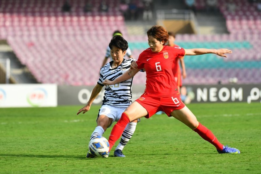 Kết quả nữ Trung Quốc 3-2 nữ Hàn Quốc - Cúp bóng đá nữ châu Á 2022 - VietNamNet