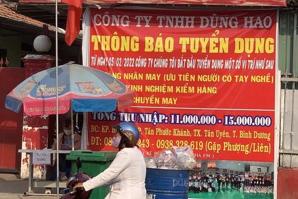 Xuống đường 'săn' lao động, rao lương 13 triệu/tháng vẫn khó tìm người