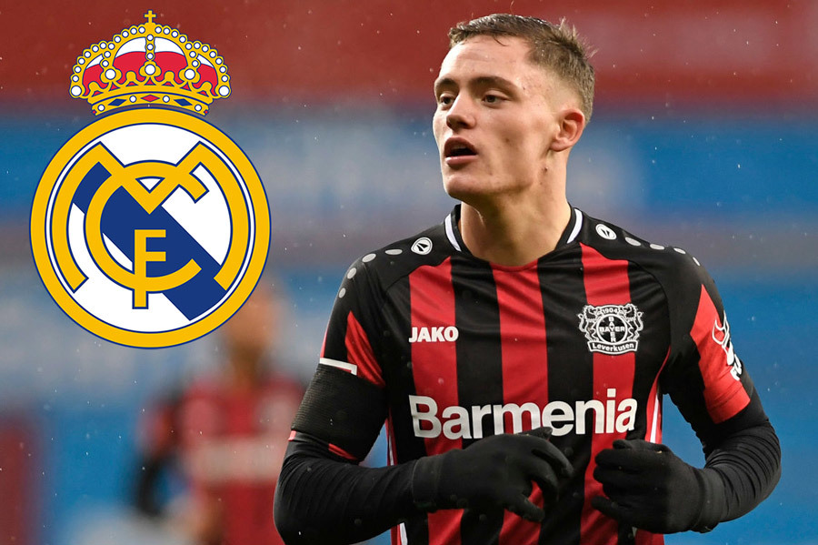 Real Madrid qua mặt MU lấy Florian Wirtz