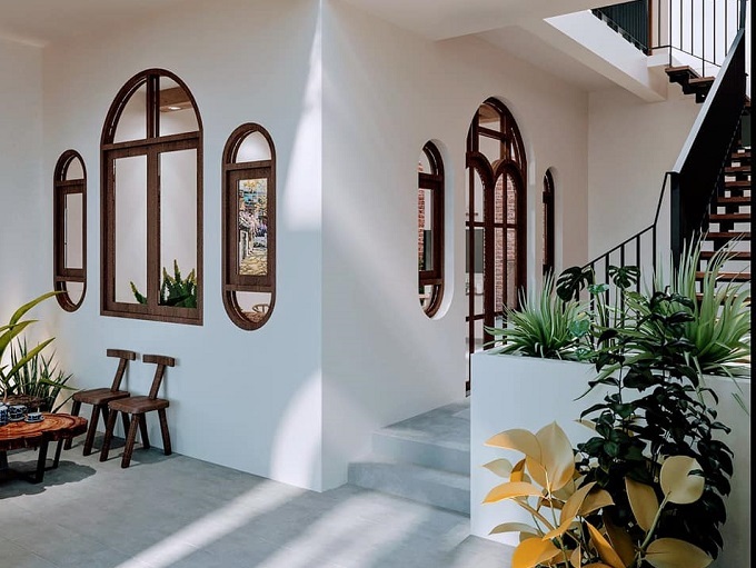Hồn quê trong ngôi nhà 90m2, rợp nắng vàng và mảng xanh