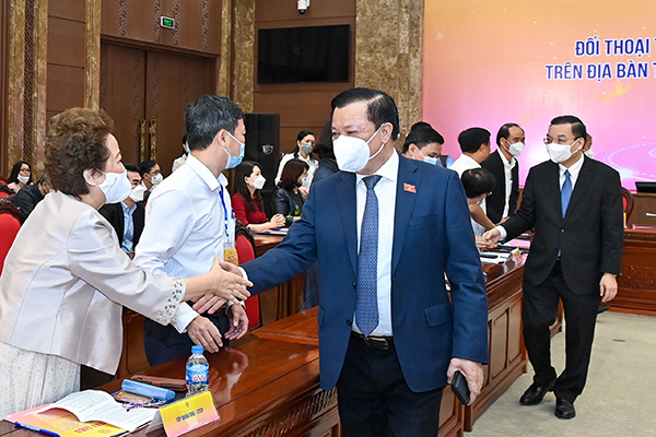 Phát biểu khai mạc của Bí thư Hà Nội Đinh Tiến Dũng tại hội nghị đối thoại doanh nghiệp