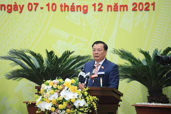 Phát biểu của Bí thư Hà Nội Đinh Tiến Dũng tại kỳ họp thứ 3 HĐND TP