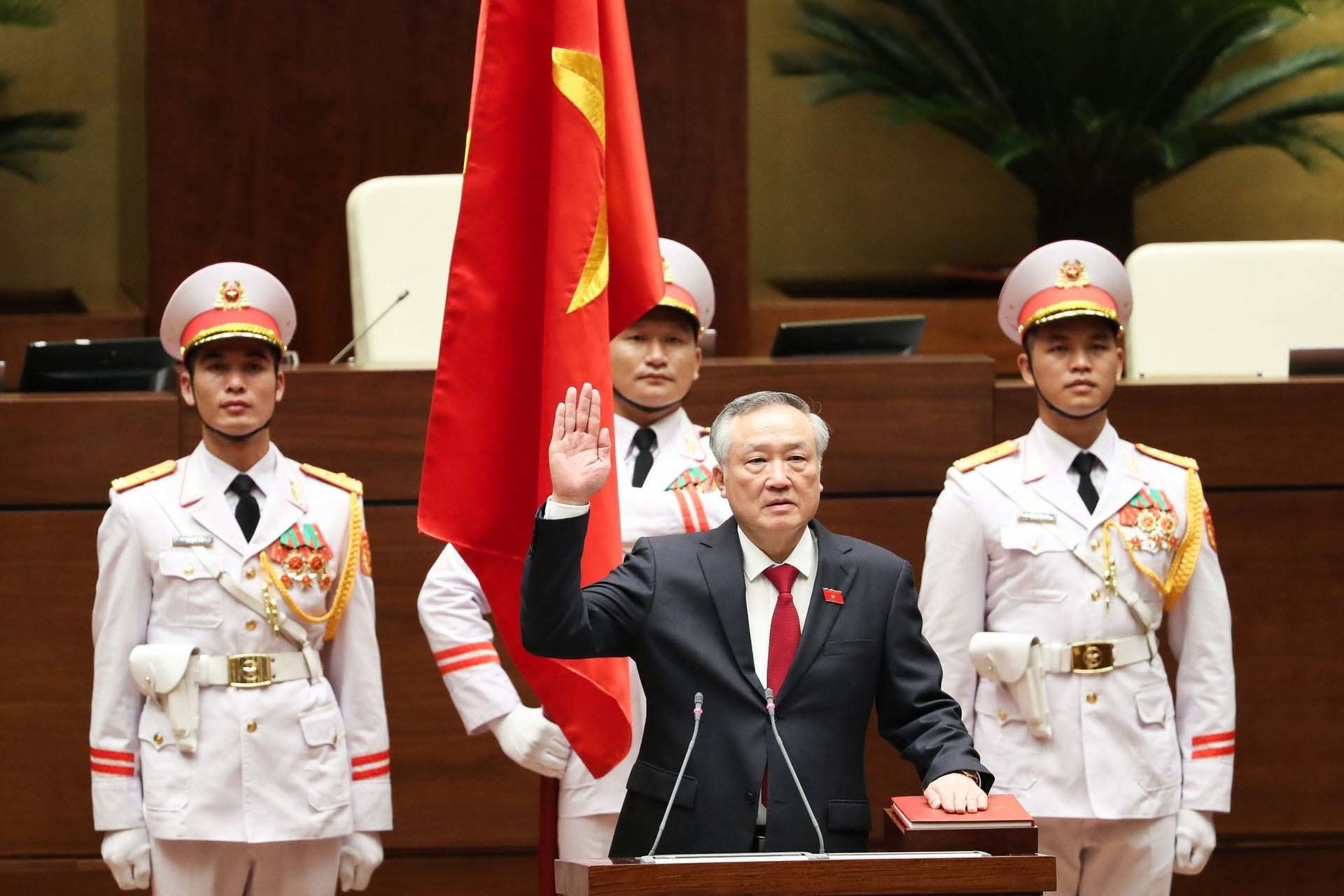 Toàn văn phát biểu của Chánh án Nguyễn Hòa Bình tại Lễ Tuyên thệ nhậm chức