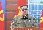 Hình ảnh ông Kim Jong Un 'oai vệ' tại lễ khởi công siêu dự án