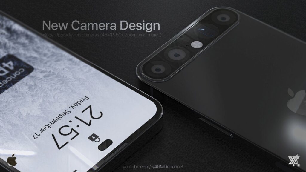 Ngắm mẫu iPhone 14 Pro với thiết kế camera 'lạ'