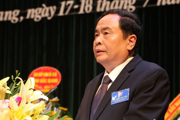 Phát biểu của ông Trần Thanh Mẫn tại Đại hội đại biểu MTTQ tỉnh Bắc Giang lần thứ XIV