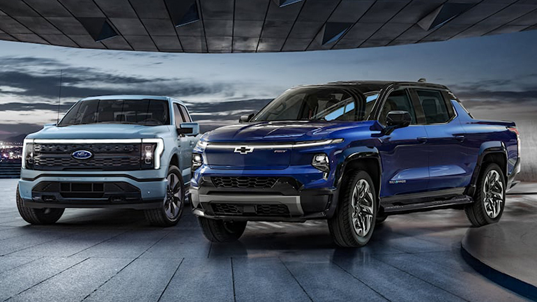 Ford và GM trong cuộc chiến giành thị phần xe bán tải điện