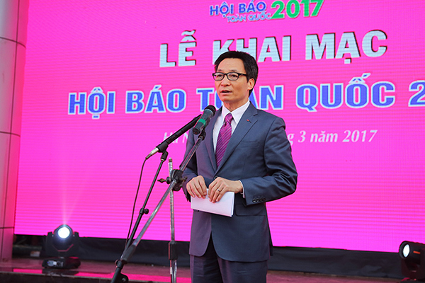 Phát biểu của Phó Thủ tướng tại Lễ khai mạc Hội báo toàn quốc 2017