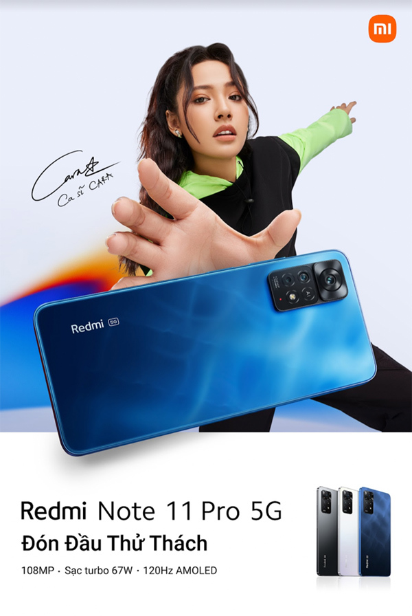 Xiaomi Vietnam launched the Redmi Note 11 series with the Team to meet the challenge