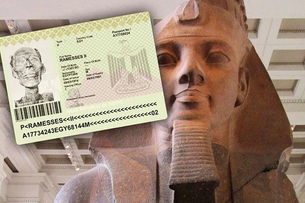 Pharaoh quyền lực nhất Ai Cập cổ đại cũng cần hộ chiếu để ra nước ngoài