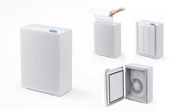 Convenience with an air purifier with a removable filter