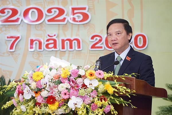 Phát biểu chỉ đạo của ông Nguyễn Khắc Định tại Đại hội đại biểu Đảng bộ TP Nha Trang lần thứ XVII