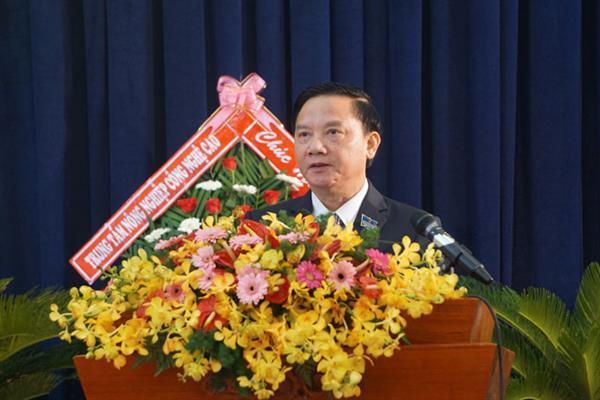 Phát biểu của ông Nguyễn Khắc Định tại Đại hội đại biểu Đảng bộ huyện Cam Lâm lần thứ 4