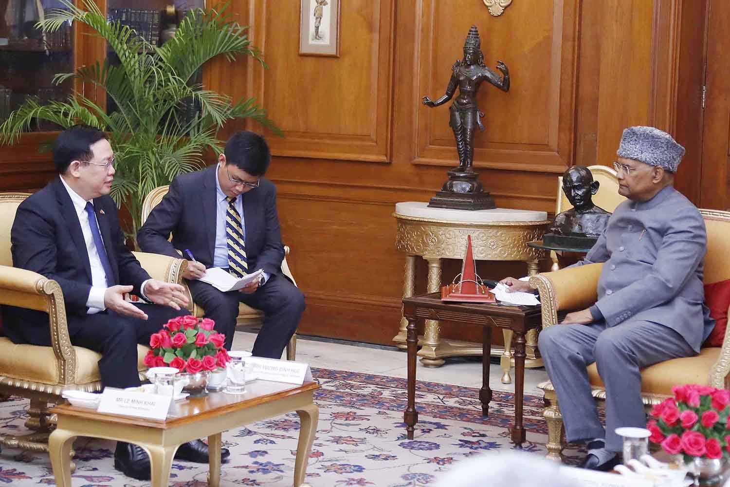 Quốc hội sẽ đóng góp vai trò quan trọng thúc đẩy hợp tác Việt Nam - Hàn Quốc, Việt Nam - Ấn Độ