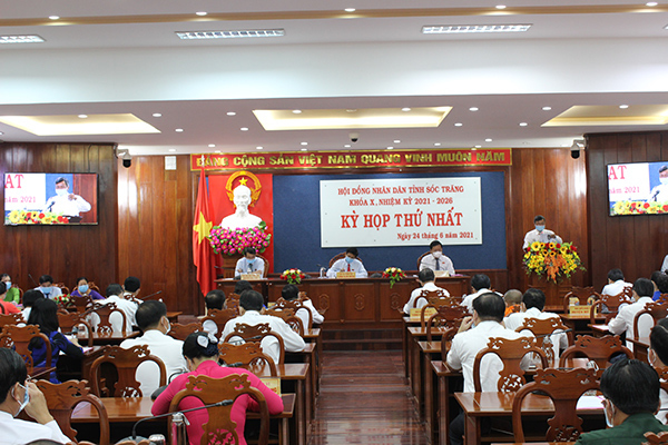 Phát biểu khai mạc của ông Lâm Văn Mẫn tại kỳ họp thứ 1 HĐND tỉnh Sóc Trăng khóa X