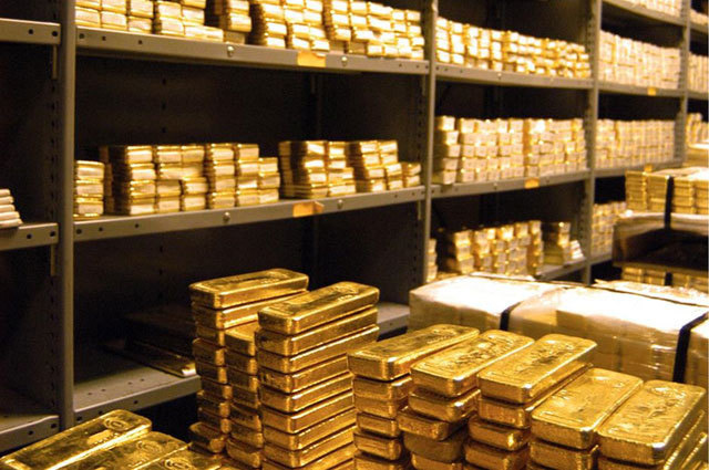 Nga đứng thứ 4 thế giới về mức dự trữ vàng và ngoại tệ