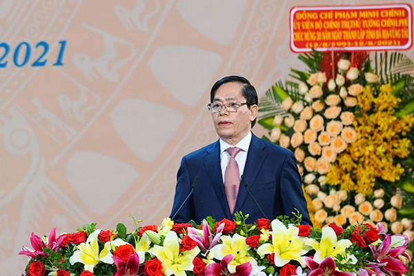 Phát biểu của ông Phạm Viết Thanh tại lễ kỷ niệm 30 năm thành lập tỉnh