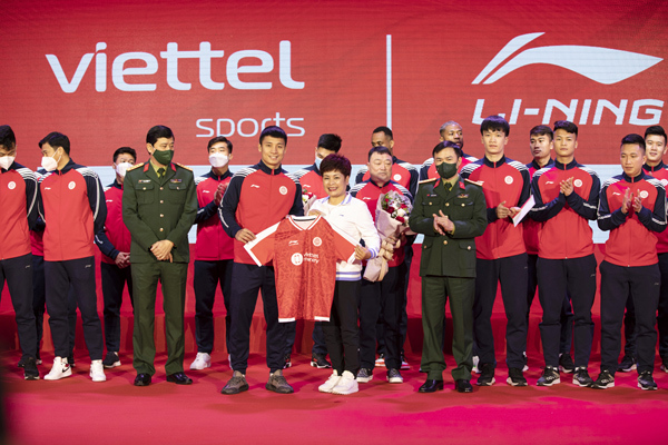 Li-Ning tài trợ trang phục cho CLB Bóng đá Viettel từ mùa giải 2022