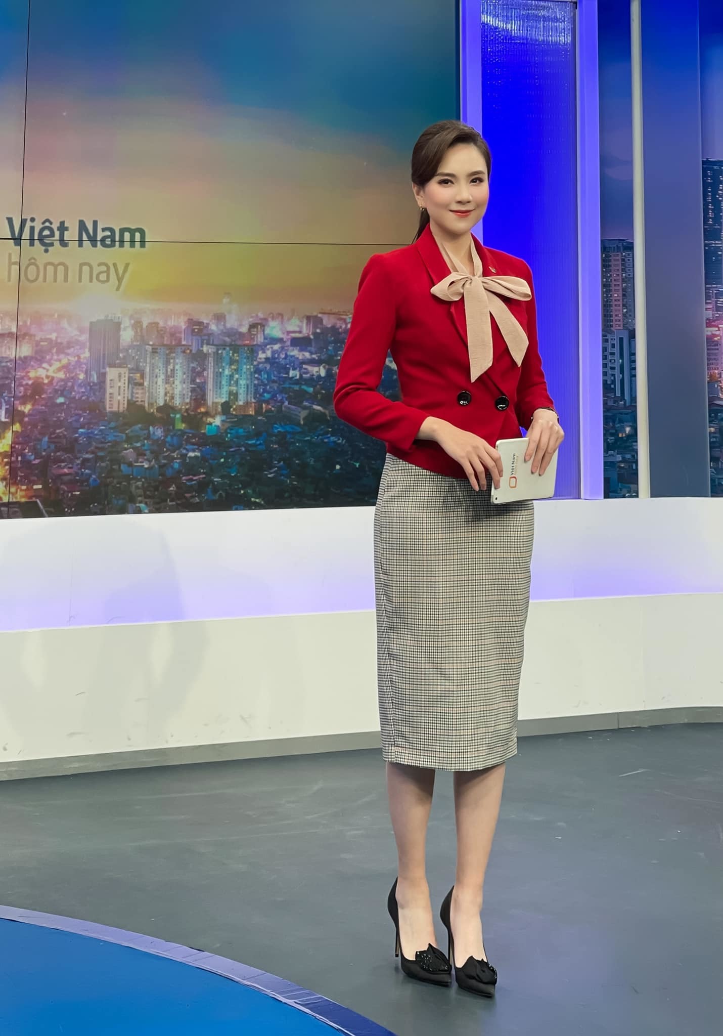 MC Mai Ngọc Thời sự VTV nhiễm Covid-19