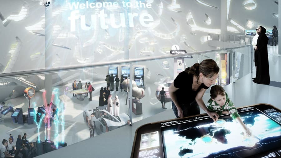Bảo tàng siêu hoành tráng ở Dubai đưa du khách 'xuyên không' đến tương lai