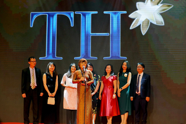 Tập đoàn TH nhận giải Nơi làm việc tốt nhất châu Á 2021