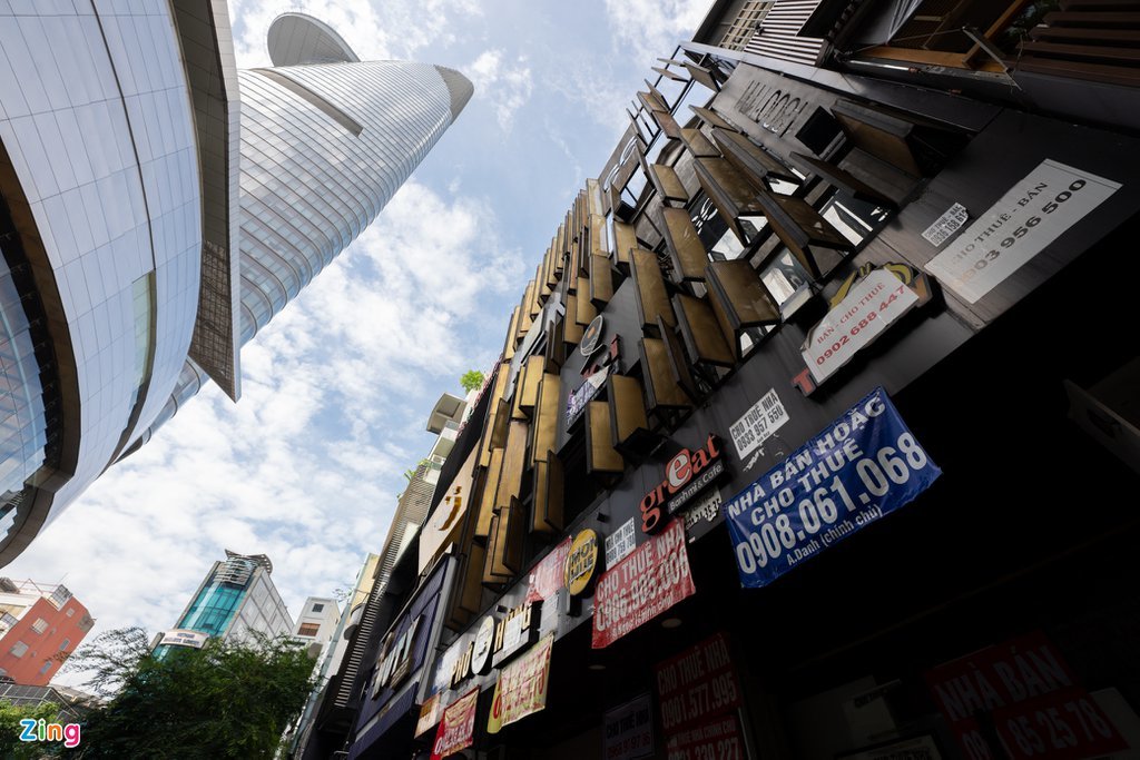 Nhiều mặt bằng cho thuê ở trung tâm TP.HCM vẫn bỏ trống