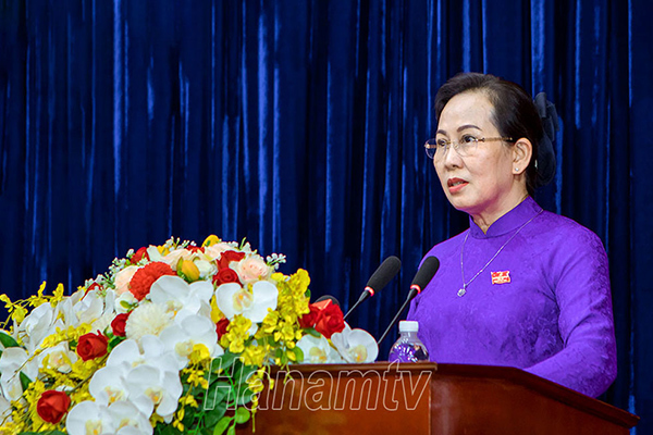 Toàn văn bài phát biểu nhận nhiệm vụ Chủ tịch HĐND tỉnh khóa XIX của bà Lê Thị Thủy