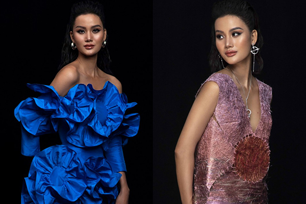 Vietnamese designer’s luminous dresses debut at London Fashion Week 2022