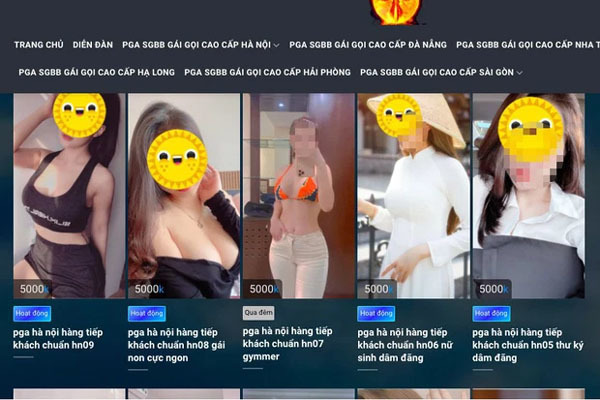Triệt phá đường dây môi giới mại dâm có nhiều cô gái nước ngoài giá khủng, 