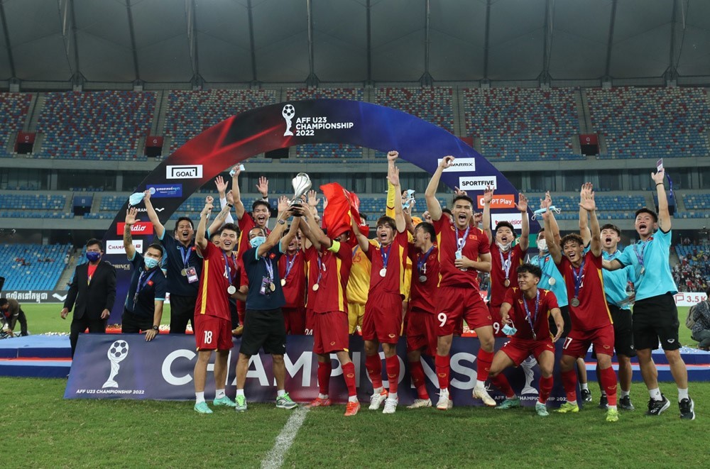 Đánh bại Thái Lan, U23 Việt Nam lần đầu vô địch Đông Nam Á
