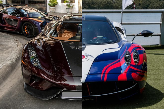 Koenigsegg Regera và Pagani Huayra - bộ đôi siêu xe đắt nhất Việt Nam