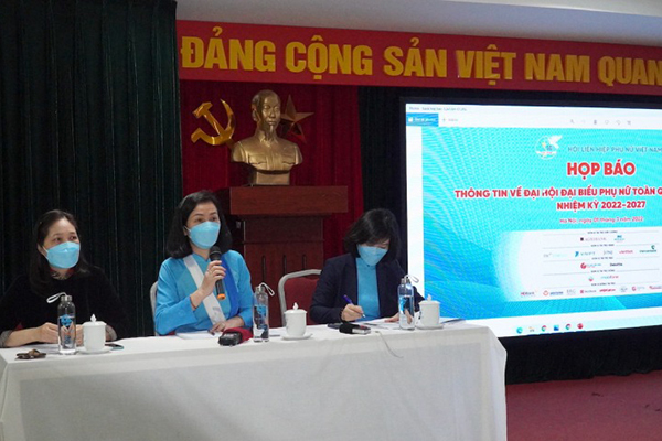 Đại hội đại biểu phụ nữ toàn quốc lần thứ XIII diễn ra từ 9-11/3