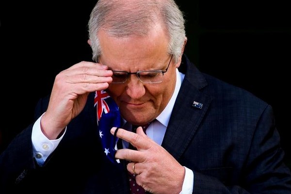 Hong Kong khủng hoảng, Thủ tướng Australia nhiễm Covid-19