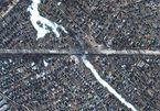 Ảnh vệ tinh hé lộ các vùng phía bắc Kiev tan hoang vì bom đạn Nga