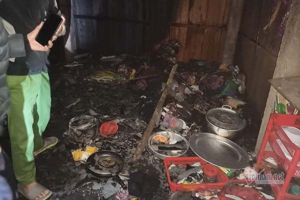 Cháy nhà khiến bé 5 tháng tuổi tử vong thương tâm ở Quảng Trị