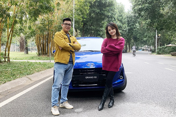 MC Minh Hằng VTV: Hyundai Grand i10 rất hợp với gia đình trẻ và phụ nữ năng động