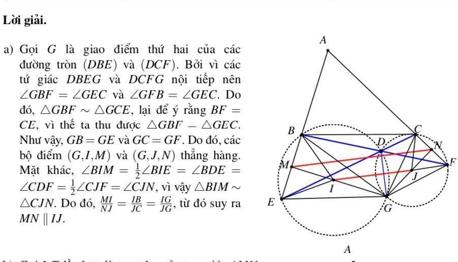 Lời giải đề thi học sinh giỏi Toán quốc gia năm học 2021 - 2022