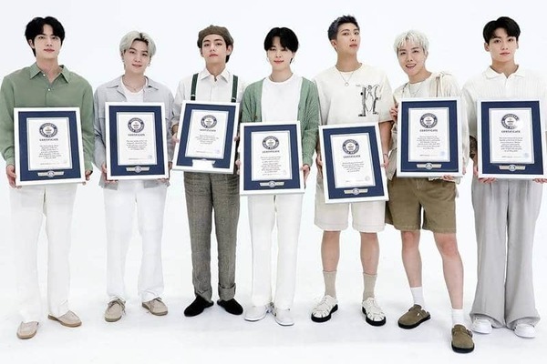 Nhóm BTS tiếp tục có thêm 3 kỷ lục thế giới mới