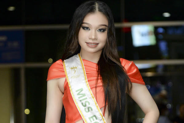 Trần Hoài Phương sang Ai Cập dự thi Miss Eco International 2022
