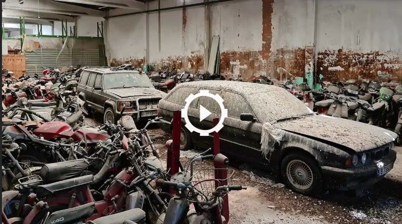 Hàng trăm chiếc xe BMW bị bỏ hoang, 'mỏ vàng' cho những ai mê ô tô cổ