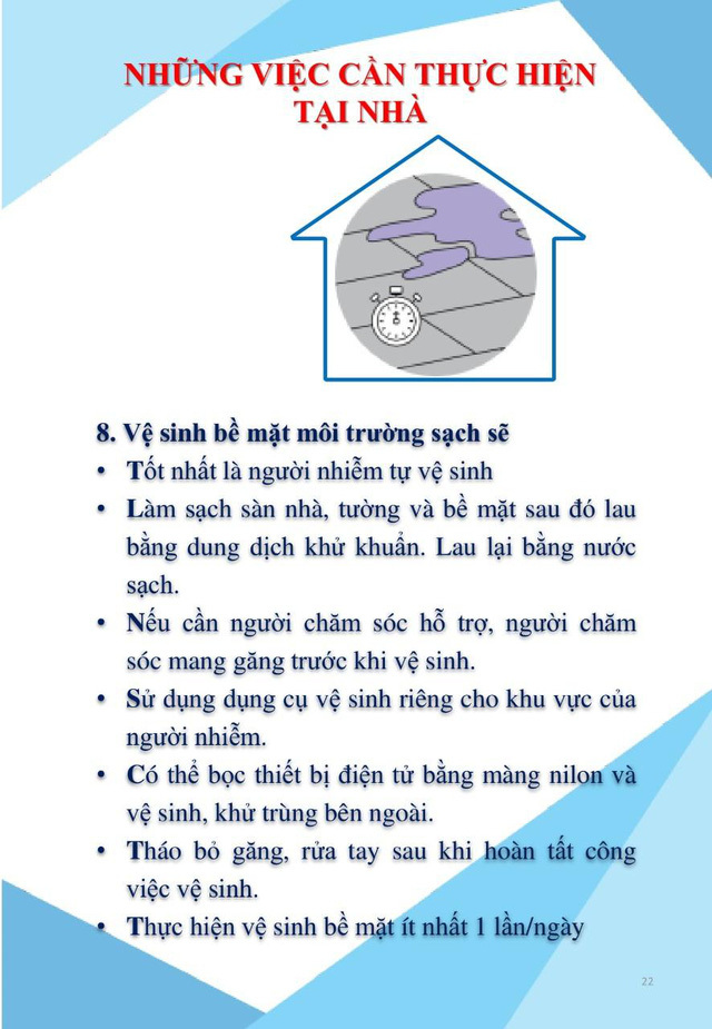 Lưu ý giặt quần áo cho F0 tại nhà tránh lây nhiễm cho người khác
