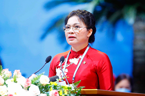 Bà Hà Thị Nga tái đắc cử Chủ tịch Hội Liên hiệp phụ nữ Việt Nam