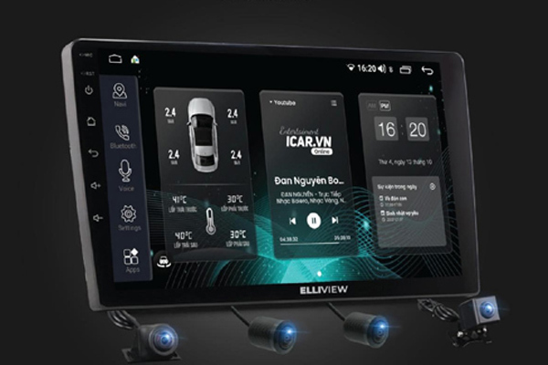 Những tính năng độc đáo của màn hình DVD android ô tô Elliview S4