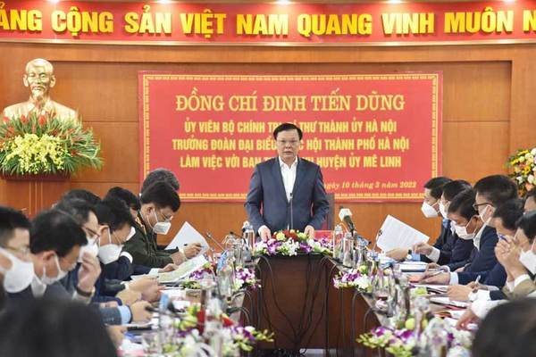 Khơi thông các nguồn lực, đưa huyện Mê Linh phát triển xứng tầm