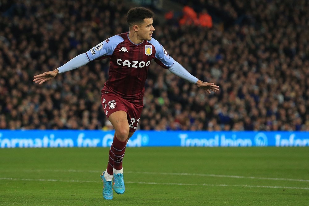 Coutinho rực sáng, Aston Villa thắng to cùng Steven Gerrard