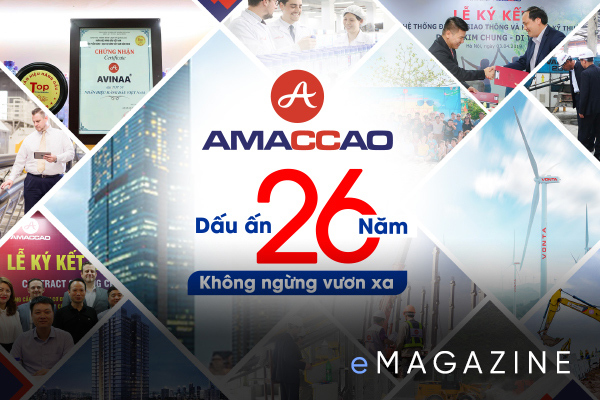 AMACCAO - Dấu ấn 26 năm không ngừng vươn xa