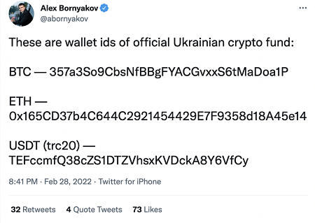 Ukraine mua vũ khí, quân trang bằng tiền mã hóa